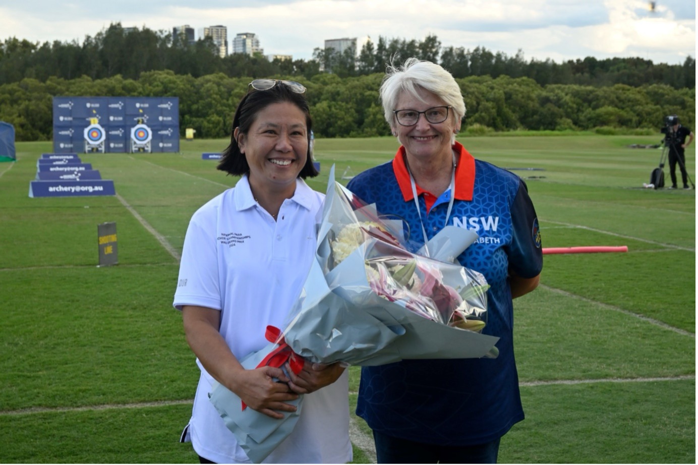Gloria Tse from Sydney Olympic Park Archers is the first recipient of the Australia Australia Play Well Win Well Award