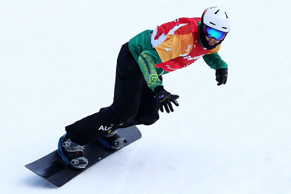 Simon Patmore during the PyeongChang Winter Paralympic final